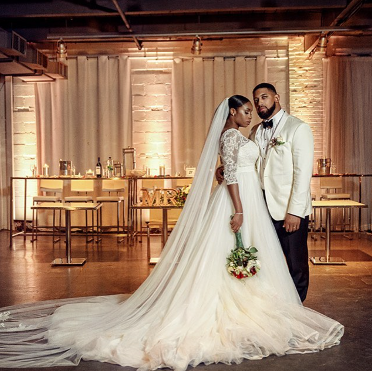 Black Wedding Moment Of The Day: This Bride and Groom's Pose Game Is Truly Picture Perfect
